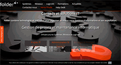 Desktop Screenshot of groupe-folder.fr
